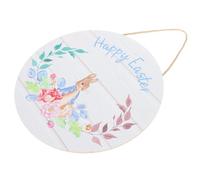 Holibanna Panneau De De Pâques Décoration Suspendue Joyeuses Pâques Panneau De Printemps pour Porte Entrée