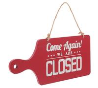 Holibanna Panneau Ouvert Fermé pour Entreprise Panneau Suspendu Indication Claire État des Lieux