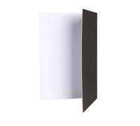 Holibanna Panneau Réfléchissant et Éclairage Supplémentaire Blanc en Carton Épais Pliable Support Autonome pour Photographie Accessoire pour Studio Photo