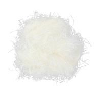 Holibanna Papier Déchiqueté Naturel Remplissage Léger pour Boîte Cadeau et Panier Garni de Raphia Crème Blanche pour Emballage Cadeau et Décoration Festive