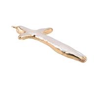 Holibanna Pendentif En Perles De Croix Diy 1pc Pour Bijoux Fournitures Artisanales 20x40-30x45mm Accessoires Uniques Pour Créations Manuelles