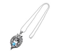 Holibanna Pendentif Loup Acier Pour Collier Stylé Et Créatif Accessoire Unique Pour Événements Et