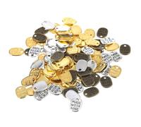 Holibanna Pendentifs Ovales en Alliage Mixte 360 Pcs « Made With Love » pour Bijoux DIY Accessoires de Bijoux Charme d'Amour pour Bracelets Colliers et Bracelets de Cheville