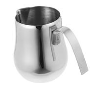 Holibanna Pichet à Lait Acier Inoxydable avec Bec Long Mousseur à Lait Ergonomique pour Latte et Cappuccino pour Espresso et Infusion de Thé