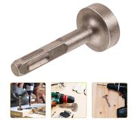 Holibanna Pilote Tige de Terre Acier Robuste pour Perceuse à Percussion à Mandrin Compatible Outil Polyvalent pour Enfoncer Piquets Acier et Accessoire Facile Utilisation pour Travaux