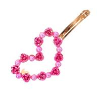 Holibanna Pince à Cheveux Forme De Cœur Avec Pour Femme Barrette Et Rétro Accessoire De Coiffure Scintillant Pour Look Chic Maintien Sécurisé Et Aéré Pour Toutes Occasions