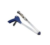 Holibanna Pince Ramasse Déchets Pliable Aluminium Épais Outil Préhenseur Multi-usage Prolongateur Pratique pour Ramasser Au Sol Adapté Seniors et Personnes à Mobilité Réduite
