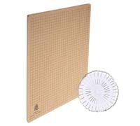 Holibanna Planche Liège Macramé avec Épingles T pour Travaux de Tissage de Corde Outil de Fixation pour Projets DIY et Bracelets Tressés