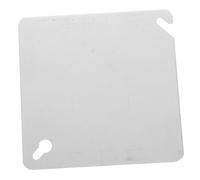 Holibanna Plaque de Couverture pour Boîte Électrique Carrée Métal Galvanisé Base Plate Résistante à Humidité Corrosion Protection pour Boîtes à Jonction Adaptée Aux Environnements