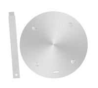 Holibanna Plaque de Diffusion de Chaleur Inoxydable Cuisinière à Induction Adaptateur de Cuisson Plaque à Induction 20 CM Ustensiles Cuisine Universels Compatible Gaz et Électrique