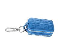 Holibanna Pochette De Clé Véritable Double Couche pour Voiture Étui Zippé Protecteur avec Fenêtre Transparente De Rangement Pratique pour Clés Automobiles Modèle