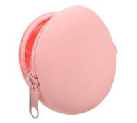 Holibanna Pochette Ronde Silicone pour Monnaie Mini De Rangement Pratique pour Garçon Fille Et Femmes Accessoire Élégant Et pour Écouteurs