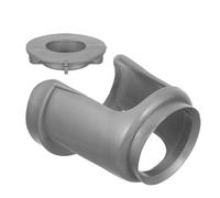 Holibanna Poignées et Bouchons de Protection pour Bouteille D'oxygène, Lot de 2, Capuchon Sécurisé en Métal Argenté, Anneau de Poignée de Levage Compatible Bouteille Gaz Industriel,