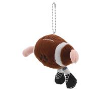 Holibanna Porte-clés Décorative en Coton PP avec Pieds Rugby en Peluche Douce Breloque Ballon de Sport Accessoire Mignon pour Fans de Sport et Souvenirs Sportifs