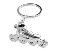Holibanna Porte-Clés Roller Skate 3D Créatif En Alliage De Zinc Léger Et Portable Pour Clés Ou Accessoire Idéal Pour Amateurs De Roller