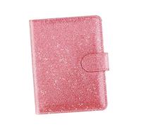 Holibanna Porte-Passeport Multifonctionnel Cuir PU avec Design à Fermoir Magnétique Organisateur De Voyage Pratique Rose