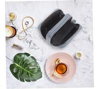 Holibanna Portefeuille Cuir RFID Unisexe avec Double Fermeture Éclair Porte-Cartes Multi-emplacements Protection Sécurité pour Cartes de Crédit Porte-Monnaie Compact pour Couleur Aléatoire