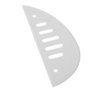 Holibanna Pottery Scraper Plastic Clay Sculpting Tool Ergonomic Moon Shape For Carving Smoothing Shaping Ceramic DIY And Professional Use