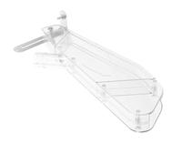 Holibanna Protection Transparente pour Scie Circulaire Couvercle Pratique pour Table de Sciage Facile à Installer et Retirer Protège la Poussière Copeaux pour Espace de Travail Propre