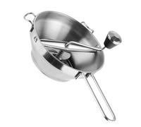 Holibanna Râpe à Aliments Acier Inoxydable Moulin à Légumes Manuel avec Disques pour Purée de Fruits et Aliments pour Accessoire de Cuisine Pratique pour Préparation de Repas