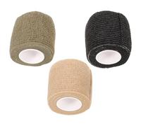 Holibanna Ruban Adhésif Camouflage Vert Non Tissé 3pcs, Bande Élastique de Protection Sportive Facile à Enrouler pour Genoux et Poignets