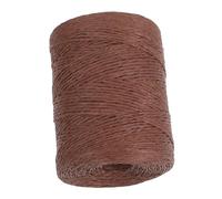 Holibanna Ruban Papier Raphia Double Brin Café Foncé Corde Artisanale Résistante pour Emballage Cadeaux Décoration Bouquets Chapeaux et Sacs DIY pour Loisirs Créatifs et Fêtes