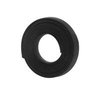 Holibanna Ruban Satin Noir de Pouce Biais Réglable pour Robe de Mariée Accessoires de Cheveux et pour Créer des Wreaths de Graduation