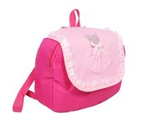 Holibanna Sac à Dos Danse Fille Sac Ballet Danse Double Compartiment pour Gymnastique et Yoga Danseuse Garçon Fille Rose Princesse Rangement Organisé
