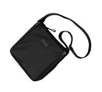 Holibanna Sac Bandoulière Homme Ajustable Oxford Sac Zippé Décontracté pour Loisirs Voyage et Travail Sacoche Simple Noire Élégante