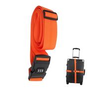 Holibanna Sangle de Valise avec Verrou de Sécurité Accessoire de Voyage Portable pour Hommes et Femmes Protection Fiable Inoxydable et Oxford pour Extérieur et Road Trips Compatible avec