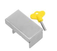 Holibanna Serrure de Fenêtre Coulissante Réglable avec Clé Verrou de Sécurité Garçon Fille pour Baie Vitrée Bloqueur de Fenêtre pour Protection et Fixation Sécurisée