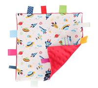 Holibanna Serviette Apaisante pour Bébé -né, Mouchoir Doux en Tissu Tricoté, Jouet Doudou sans Danger, Absorbant et Confortable, pour Voyage Spatial et Sommeil, Accessoire Bébé Essentiel,