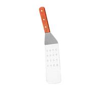 Holibanna spatule de cuisine Poisson viande grillage petit pâté hamburger spatule barbecue spatule crepe Spatule à steak spatules de cuisson en acier inoxydable tourneur de steak Bois Silver