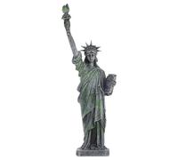 Holibanna Statue Décorative en Résine Petite Taille Modèle Miniature Statue Liberté pour Aquarium et Décoration de Bureau Ornement Souvenir New York Décoration Micro Paysage Déco