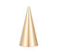 Holibanna Support De Bijoux Forme De Cône Présentoir Élégant Pour Anneaux De Mariage Et Bijoux Support Inoxydable Pour Magasins Et Événements