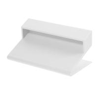 Holibanna Support De Cartes De Visite Blanc Présentoir De Bureau Créatif Organisateur De Cartes Et Notations Professionnelles