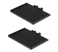 Holibanna Support de Microphone Plateau Mobile 24 X 17,5 Cm pour Carte Son, Clip Réglable Compatible Supports de Diffusion, Accessoires pour Scène Bureau et Enregistrement