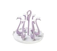 Holibanna Support de Rangement Tasses Plastique Bras Rotatif Motif Porte Gobelets Créatif pour Cuisine et Maison