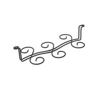 Holibanna Support de Tasses Organisateur de Cuisine pour Tasses et Verres à Vin Étagère de Séchage Suspendue Rack Pratique pour Comptoir ou Table de Salle à Manger Bronze