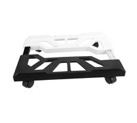 Holibanna Support De Tour Pc Mobile Réglable avec Étagère De Rangement Extensible pour Ordinateur avec Casiers Intégrés Support CPU Pratique Et Sécurisé pour Bureau