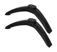 Holibanna Support pour Téléviseur en PP Noir Socle Stable et Design Élégant, Pied de Remplacement pour Système de Divertissement à Domicile sur Table