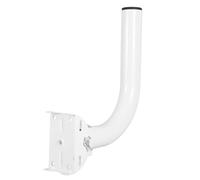 Holibanna Support Réglable en L pour Mât D'antenne Extérieure, Fixation Murale et Poteau, Compatible Répéteur WiFi Extérieur, Protection Infrarouge Double Faisceau, Usage Surveillance