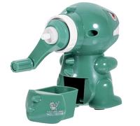 Holibanna Taille-Crayon Manuel Mignon Dinosaure Vert Taille-Crayons Portables en Plastique Léger Réglable pour Crayons Fins et Épais Outil Scolaire Pratique pour Garçon et Filles et