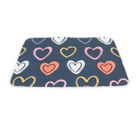 Holibanna Tapis Lavable en Coton 90x140cm, Alèse Imperméable pour Incontinence, Protège-matelas Réutilisable pour Femmes et Patients, Usage Lit et Voyage