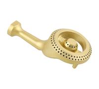 Holibanna Tête de Brûleur à Gaz en Fonte Dorée Pièce de Rechange pour Cuisinière Compatible Multi-Modèles Solide et Facile à Nettoyer Accessoire pour Cuisson et Stable