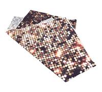 Holibanna Toile de Fond Photo Dorée Non Réfléchissante pour Décor d'anniversaire, Lavable et Réutilisable