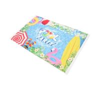 Holibanna Toile De Fond pour Fête Piscine Panneau Arrière-Plan pour Décorations pour Fête Plage