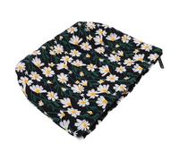 Holibanna Trousse De Toilette Toile avec De Marguerite Cosmétique pour Voyage Et Usage Organisateur De Vanity Pratique Et Élégant