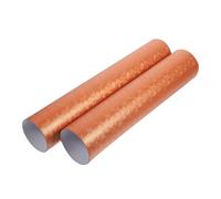 Holibanna Tube à Dessin Télescopique Orange 2pcs en Papier Rond, Facile à Utiliser et Polyvalent, Rangement Transport D'œuvres D'art et Calligraphies