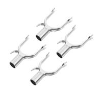 Holibanna Tuteur Jardin 4pcs en Alliage D'aluminium Support de Branche Arbre pour Fruitiers, Installation Facile et Support Polyvalent Adapté aux Jardins et Vignobles